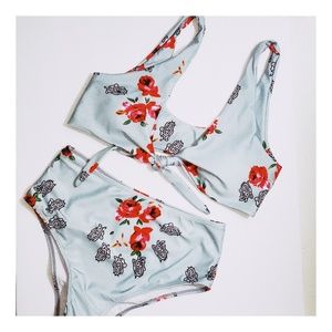 High Waist Brazilian Bikini Set